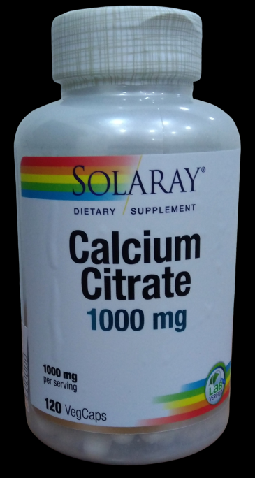 Solaray Calcium Citrate